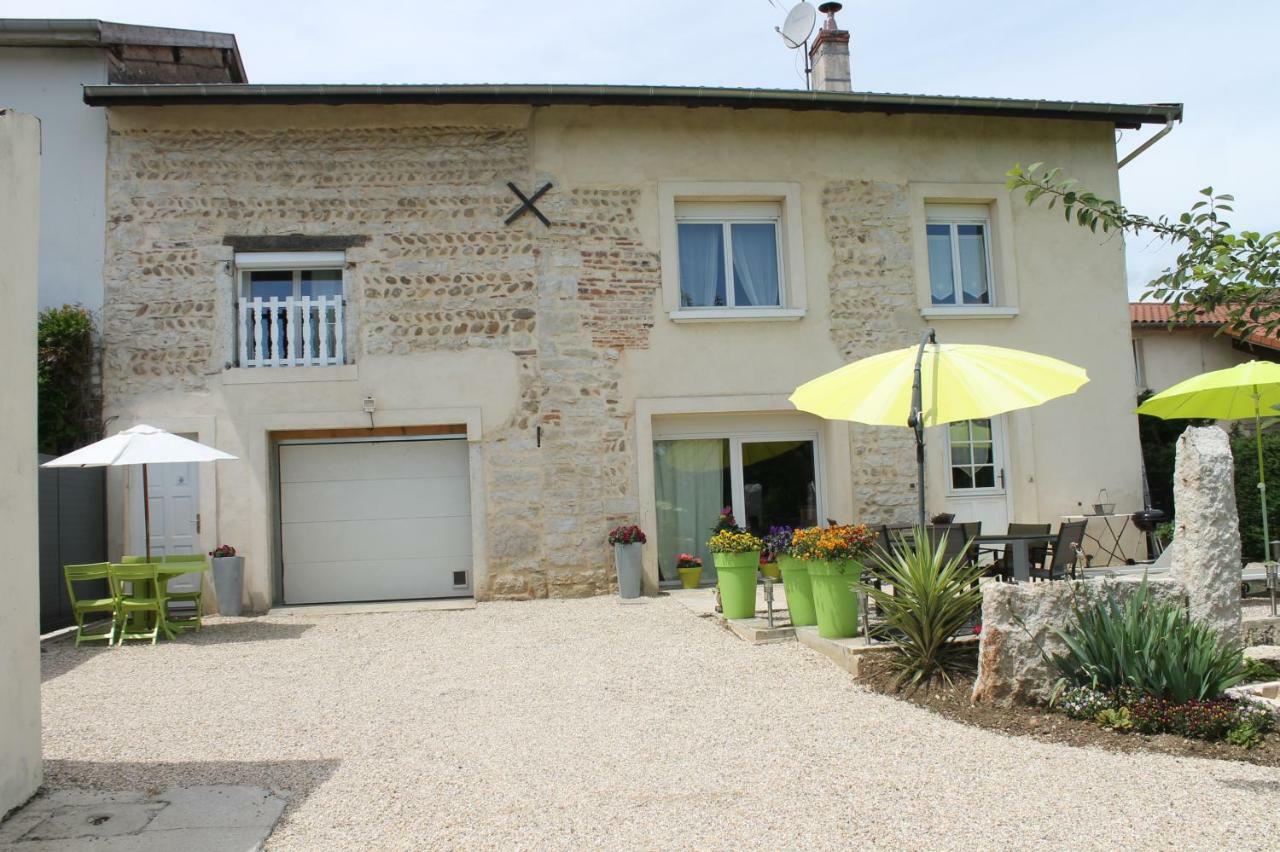 Les Trois Maisons Druillat Buitenkant foto